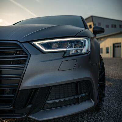 Audi A3 S-Line "Matte Metallic Charcoal"