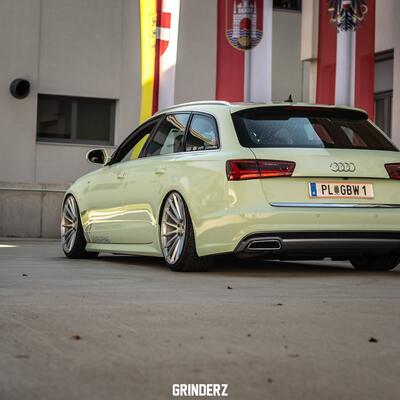 Audi A6 GBwrapping Showcar ''Vollfolierung in Pastel Light Pistachio''
